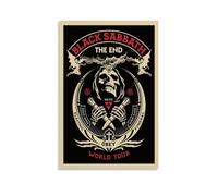 Black Sabbath Creative Waterproof Decorative Paintings Free of Framing Directly Pasted with Moisture-proof And Anti Fouling Materials Living Room Bedroom Hanging Paintings Artistic Sense Home GiftsUnf