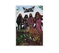 Black Sabbath Creative Waterproof Decorative Paintings Free of Framing Directly Pasted with Moisture-proof And Anti Fouling Materials Living Room Bedroom Hanging Paintings Artistic Sense Home GiftsUnf