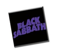 Black Sabbath Fridge Magnet Wavy band Logo new Official 76mm x 76mm
