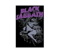 Black Sabbath God Is Dead Canvas Poster Bedroom Decor Landscape Office Room Decor Gift 12x18inch(30x45cm)