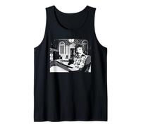 Black Sabbath Guitarist Tony Iommi At Home 1975 Tank Top