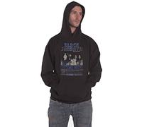Black Sabbath Hoodie Deutsches 1973 Band Logo Official Mens Black Pullover M