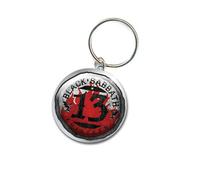 Black Sabbath Keyring 13 Flame Circle Keychain