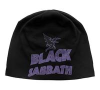 Black Sabbath - Logo & Devil JD Print [BEANIE HAT] BLACK