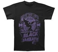 Black Sabbath Men's Lord of This World T-Shirt, Black (Black Black), Large
