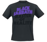 Black Sabbath Master of Reality Tracklist Men T-Shirt Black XXL, 100% Cotton, Regular