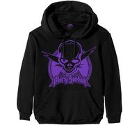 Black Sabbath Men's Aviation Skull Pullover Hoodie in Black | Size: Large Black Sabbath Black L
