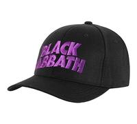 Black Sabbath Men's Demon & Logo Baseball Cap Black - Black - One size