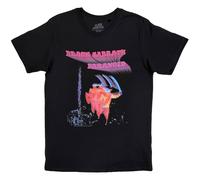 Black Sabbath Men's Paranoid Motion Trails T-Shirt, Black (Black Black), Large