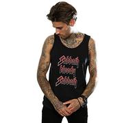 Black Sabbath Men's Sabbath Bloody Sabbath Vest Black X-Large