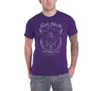 Black Sabbath Men's The End Mushroom Cloud T-Shirt in Purple | Size: Medium Black Sabbath Purple M