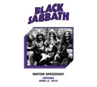 Black Sabbath Motor Speedway: Ontario April 6 1974 - 1x Vinyl LP in Black Black Sabbath Black