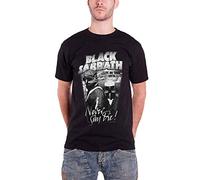 Black Sabbath Never Say Die Live on Tour 1978 Official Unisex Black T Shirt XXL