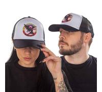 Black Sabbath Never Say Die Trucker Cap Black & White