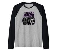 Black Sabbath Official Masters Of Reality Photo Raglan Baseball Tee