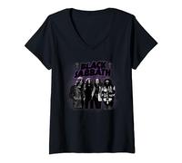 Black Sabbath Official Masters Of Reality Photo V-Neck T-Shirt