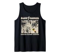 Black Sabbath Official Vintage Negative SBS Tank Top