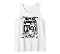 Black Sabbath Official World Tour 78 B&W Tank Top