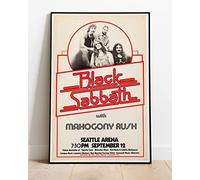 Black Sabbath Ozzy Osbourne 1975 Tour Live Concert : Huge 36"x24" Poster Print Similar (Slightly Larger) to A1 Size : Retro Reproduction BRING YOUR WALLS TO LIFE !! #2