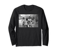 Black Sabbath Ozzy Osbourne Silver Discs Technical Ecstasy Long Sleeve T-Shirt