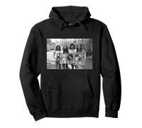 Black Sabbath Ozzy Osbourne Silver Discs Technical Ecstasy Pullover Hoodie