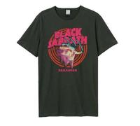 BLACK SABBATH PARANOID AMPLIFIED LARGE VINTAGE CHARCOAL - T-shirt