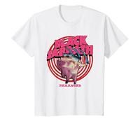Black Sabbath Paranoid Classic Rock Album Music Art Print T-Shirt, Youth, White, 4T