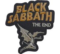 Black Sabbath Patch The End Band Logo new Official Woven iron-on