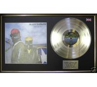 Black Sabbath - Platinum Disc LP &Cover- Never Say Die