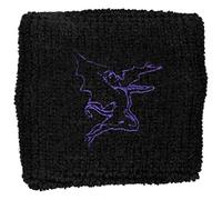 Black Sabbath Purple Devil Wrist Band Black-Lilac