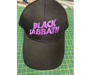 Black Sabbath Purple Logo Baseball Cap Officially Licensed