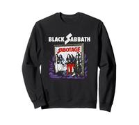 Black Sabbath Sabotage Album Framed Portrait Vintage Rock Sweatshirt