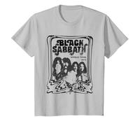 Black Sabbath Sketch Band T-Shirt, Youth, Silver Grey, 3T