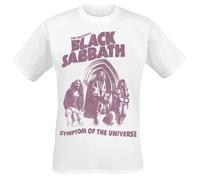 Black Sabbath Symptom Of The Universe T-Shirt white L