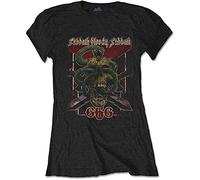 Black Sabbath Women's BSTS32LB01 T-Shirt, Small Black
