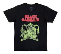 Black Sabbath T Shirt Bloody Sabbath Cutout Band Logo Official Mens Black S