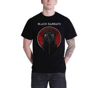 Black Sabbath T Shirt Live 2014 band logo distressed new Official Mens