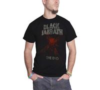Black Sabbath T Shirt The End World Tour Mushroom Cloud Official Mens Black M