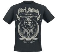 Black Sabbath The End Grim Reaper T-Shirt black S