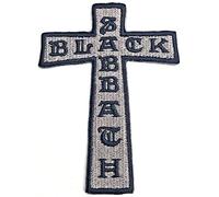Black Sabbath - Black Sabbath Patch Cross Band Logo Official One Size