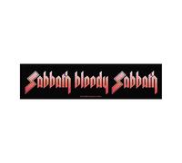 Black Sabbath Sabbath bloody sabbath Patch black white red Onesize