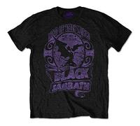 Black Sabbath Men's Lord of This World T-Shirt, Black (Black Black), Medium