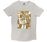 Rock Off Black Sabbath Unisex Tee: Blue Cross, grey, XS