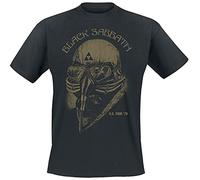 Black Sabbath U.S. Tour '78 Men T-Shirt Black S, 100% Cotton, Regular