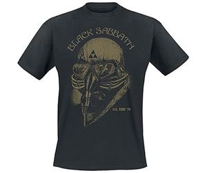 Black Sabbath U.S. Tour '78 Men T-Shirt Black XXL, 100% Cotton, Regular