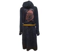 Black Sabbath Us Tour 78 Official Logo Bathrobe Black Super Soft Fleece Unisex Size