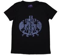 Black Sabbath Women's Angels T-Shirt in Black | Size: Large Black Sabbath Black L