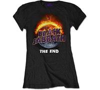 Black Sabbath Women's End T-Shirt, 16 Black
