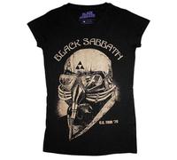 Black Sabbath Women's US Tour 78 Short Sleeve T-Shirt