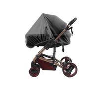 (Black) Safe Baby Crib Netting Mosquito Net Children Pushchair Anti-bug Netting Infant Protection Mesh Stroller Accessories Stroller